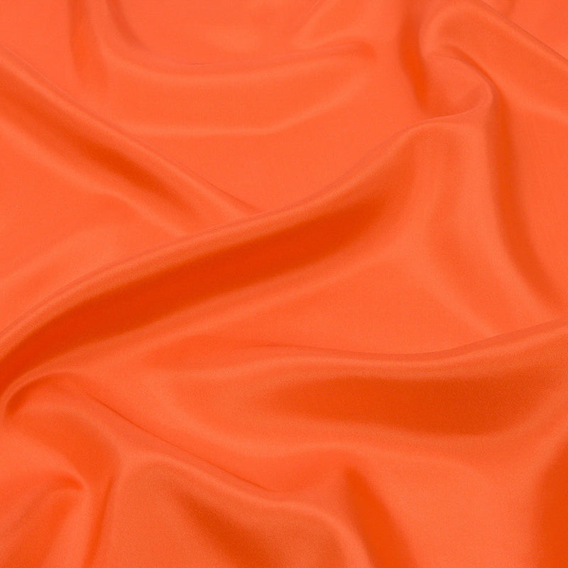 China Silk/Silk Habotai - Burnt Orange - Premium Collection
