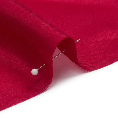 China Silk/Silk Habotai - Chili Pepper - Premium Collection