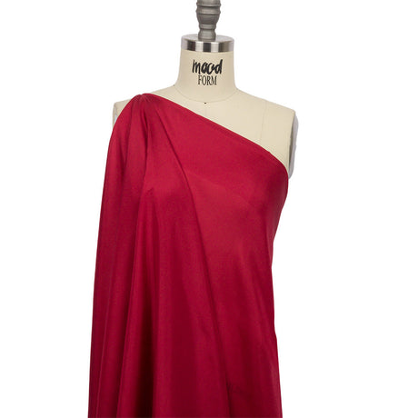China Silk/Silk Habotai - Chili Pepper - Premium Collection