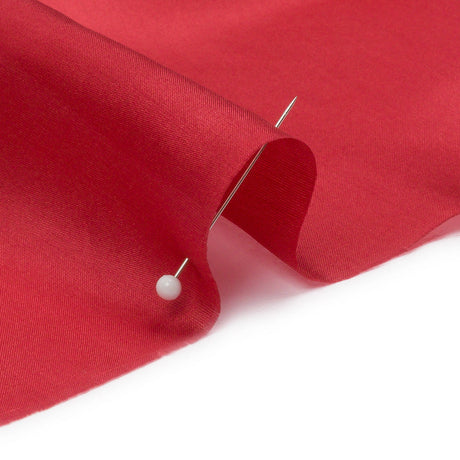 China Silk/Silk Habotai - Brick - Premium Collection