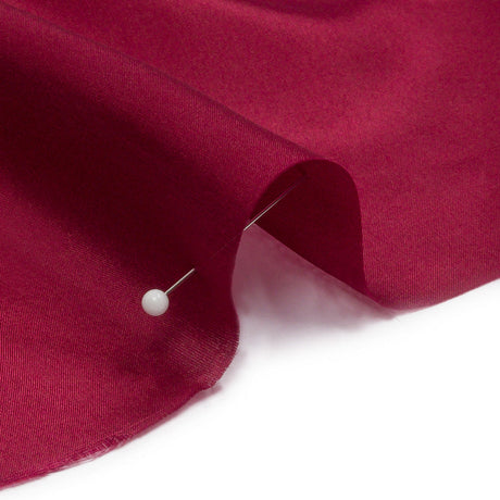 China Silk/Silk Habotai - Wine - Premium Collection