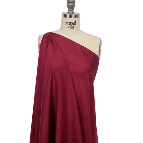 China Silk/Silk Habotai - Wine - Premium Collection