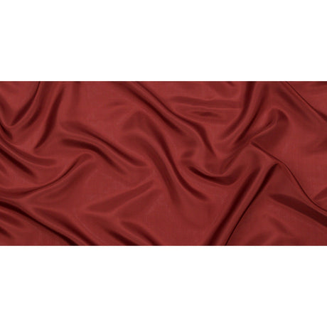 China Silk/Silk Habotai - Mahogany - Premium Collection