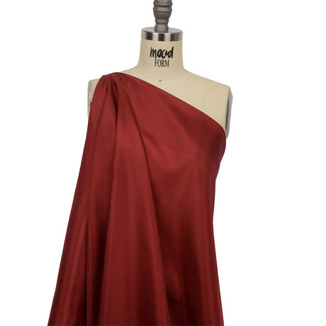 China Silk/Silk Habotai - Rust - Premium Collection