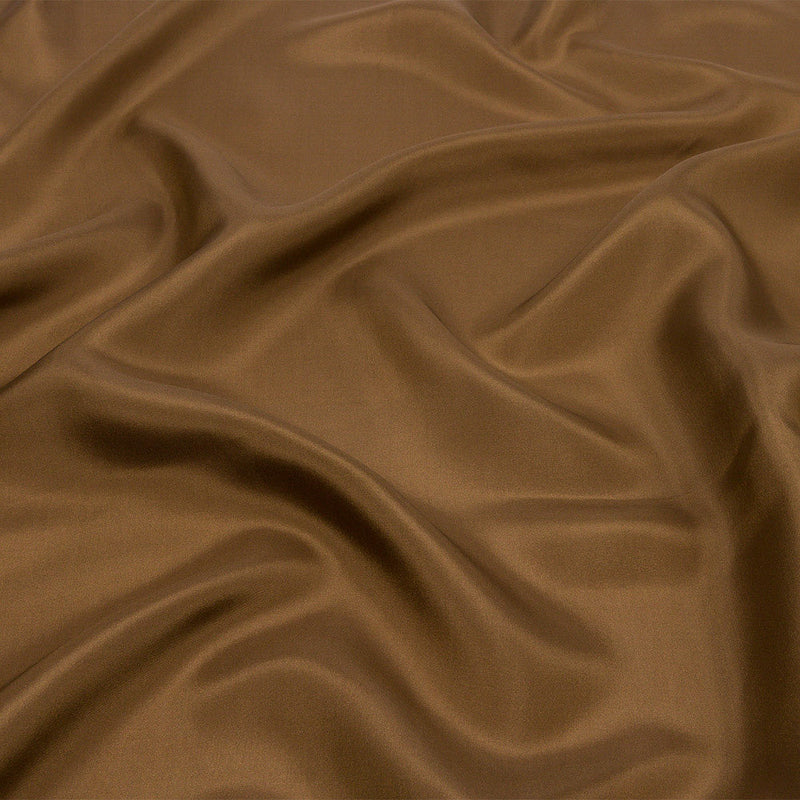 China Silk/Silk Habotai - Dark Olive - Premium Collection