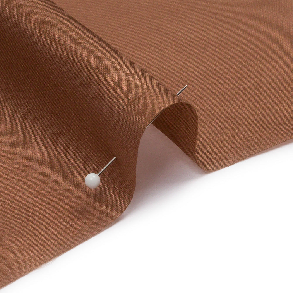 China Silk/Silk Habotai - Light Brown - Premium Collection