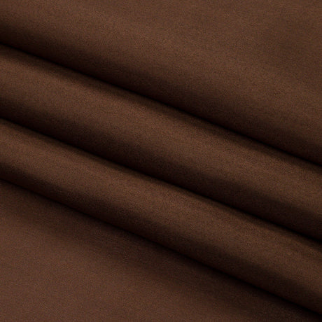 China Silk/Silk Habotai - Chocolate - Premium Collection