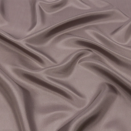 China Silk/Silk Habotai - Dark Silver - Premium Collection