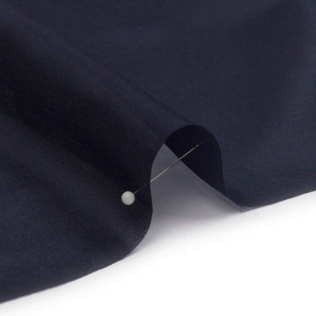 China Silk/Silk Habotai - Midnight - Premium Collection