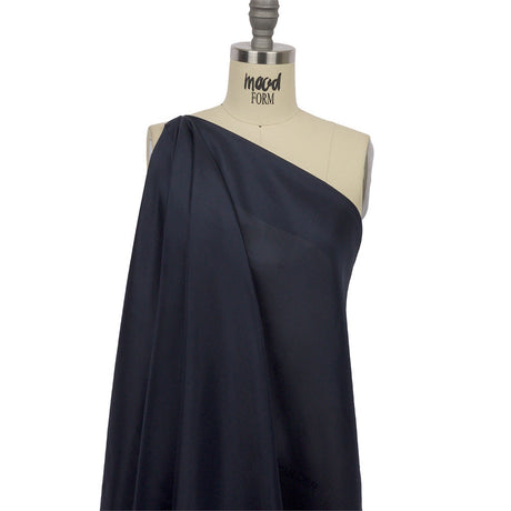 China Silk/Silk Habotai - Midnight - Premium Collection