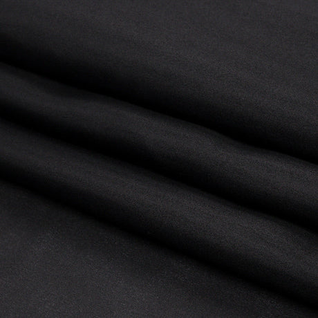 China Silk/Silk Habotai - Black - Premium Collection