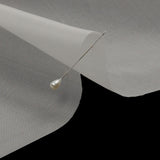 Silk Organza 44" - Antique White - Premium Collection