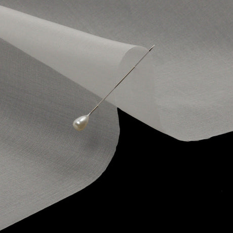 Silk Organza 44" - Antique White - Premium Collection