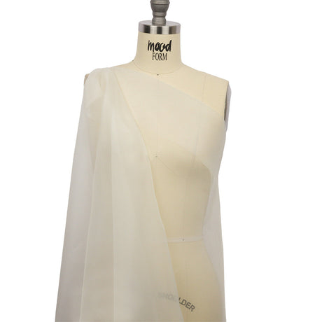 Silk Organza 44" - Antique White - Premium Collection