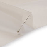 Silk Organza 44" - Tapioca - Premium Collection