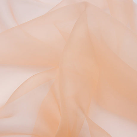 Silk Organza 44" - Pale Blush - Premium Collection