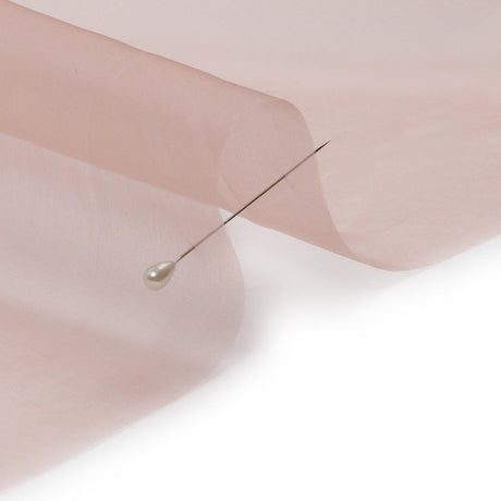 Silk Organza 44" - Blush - Premium Collection