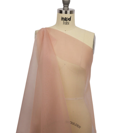 Silk Organza 44" - Blush - Premium Collection