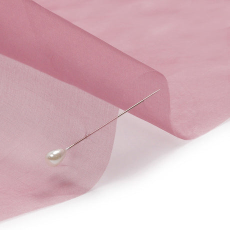 Silk Organza 44" - Crushed Berry - Premium Collection