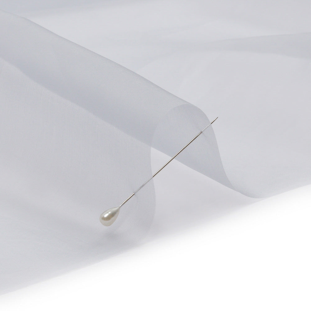 Silk Organza 44" - Gray Dawn - Premium Collection