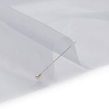 Silk Organza 44" - Gray Dawn - Premium Collection