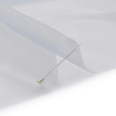 Silk Organza 44" - Gray Dawn - Premium Collection