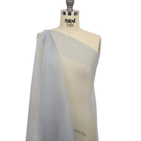 Silk Organza 44" - Gray Dawn - Premium Collection