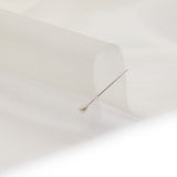 Silk Organza 44" - Ivory - Premium Collection