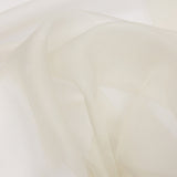 Silk Organza 44" - Ivory - Premium Collection