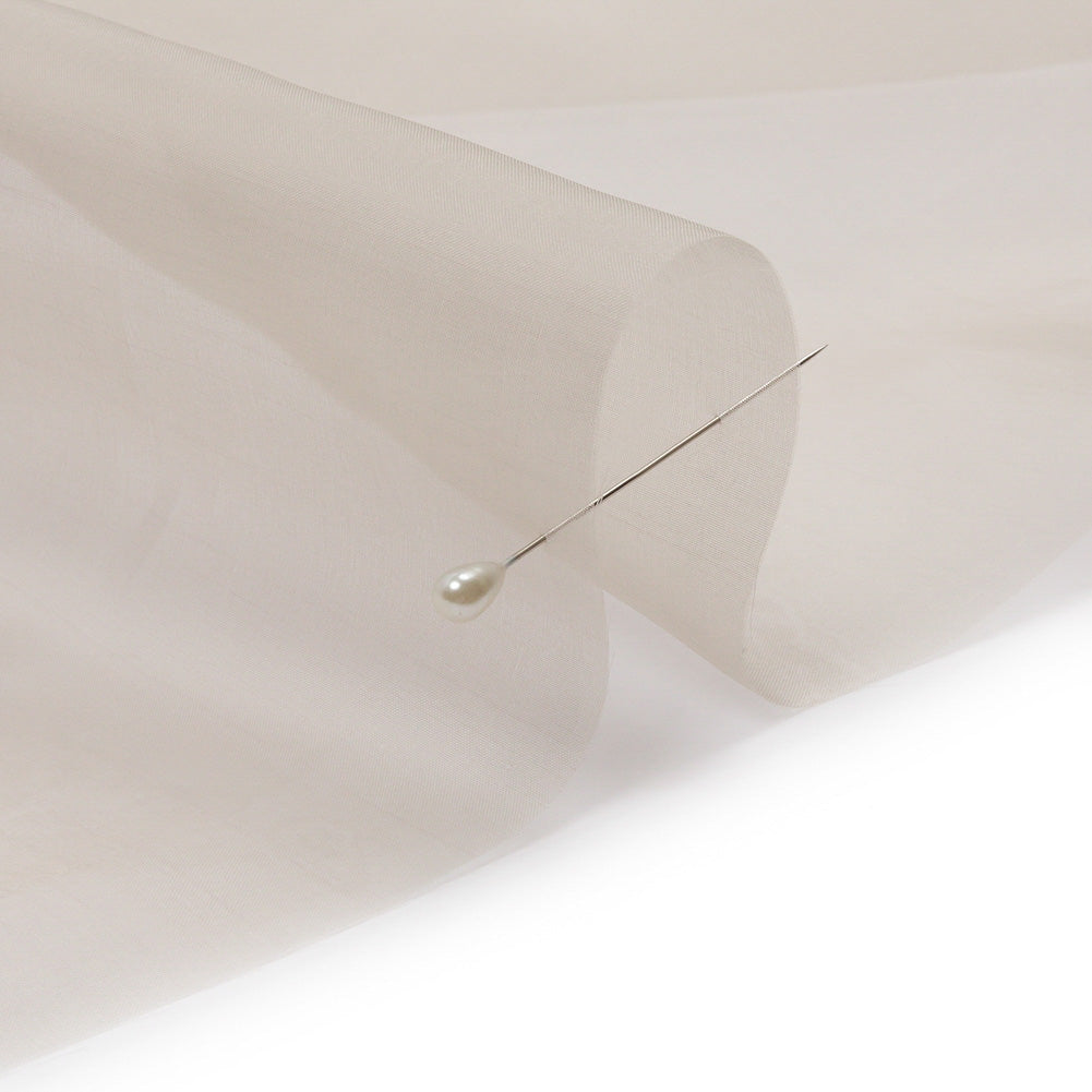 Silk Organza 44" - Feather Gray - Premium Collection