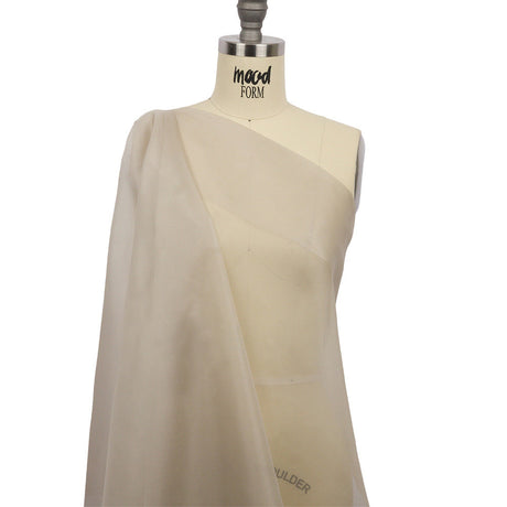 Silk Organza 44" - Feather Gray - Premium Collection