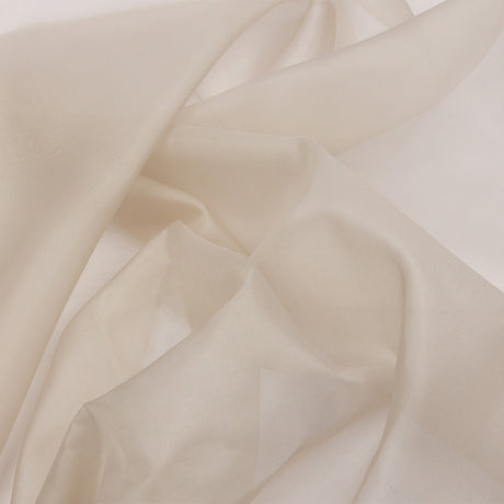 Silk Organza 44" - Feather Gray - Premium Collection
