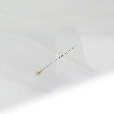 Silk Organza 44" - Fairest Jade - Premium Collection
