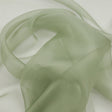 Silk Organza 44" - Oil Green - Premium Collection