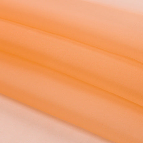 Silk Organza 44" - Peach Fuzz - Premium Collection
