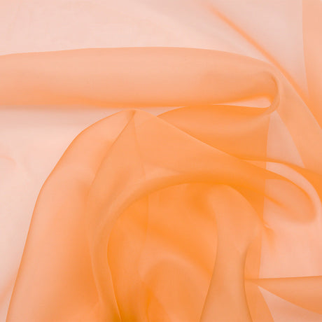 Silk Organza 44" - Peach Fuzz - Premium Collection