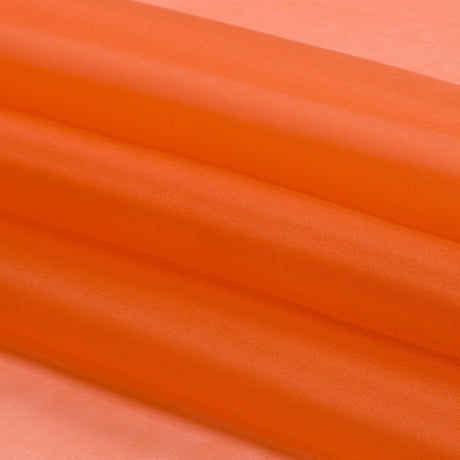 Silk Organza 44" - Burnt Orange - Premium Collection
