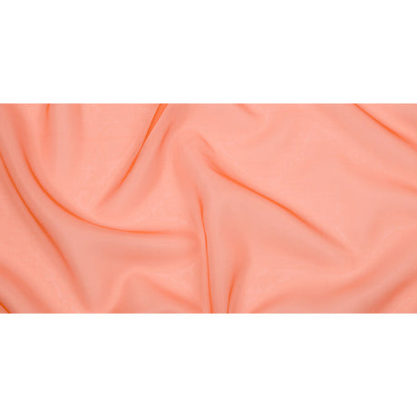 Silk Organza 44" - Burnt Orange - Premium Collection