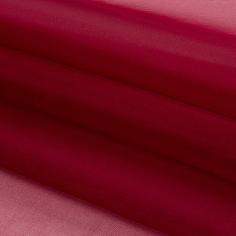 Silk Organza 44" - Chili Pepper - Premium Collection