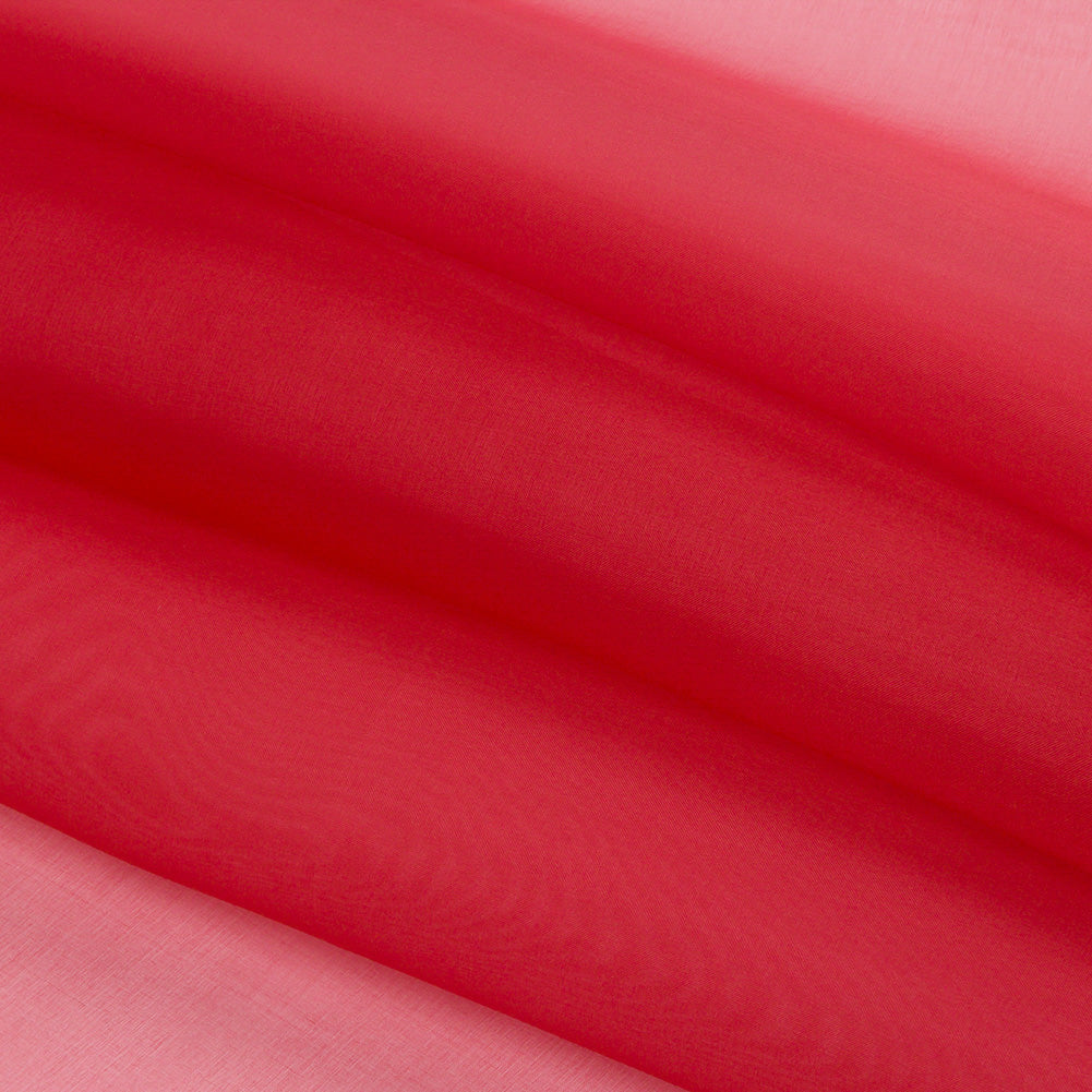 Silk Organza 44" - Brick - Premium Collection