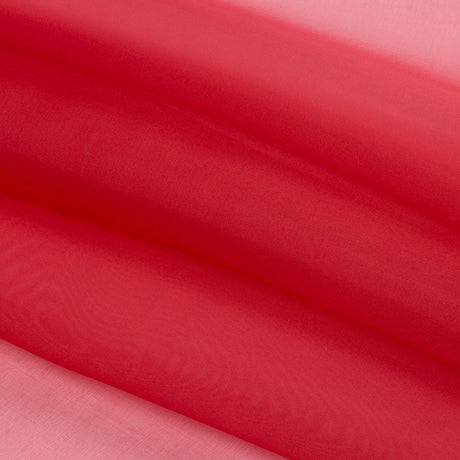 Silk Organza 44" - Brick - Premium Collection