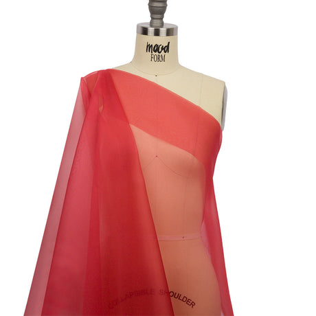 Silk Organza 44" - Brick - Premium Collection