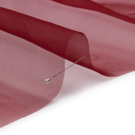 Silk Organza 44" - Port - Premium Collection