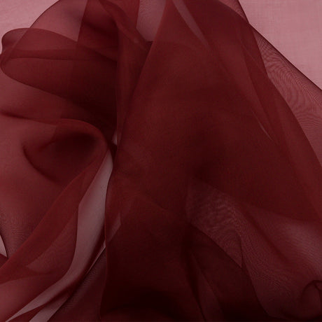 Silk Organza 44" - Port - Premium Collection
