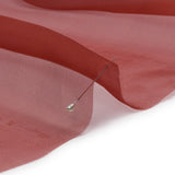Silk Organza 44" - Mahogany - Premium Collection
