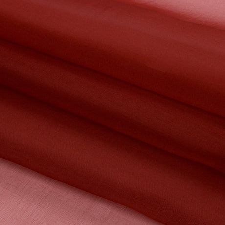 Silk Organza 44" - Rust - Premium Collection