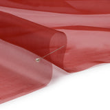 Silk Organza 44" - Rust - Premium Collection