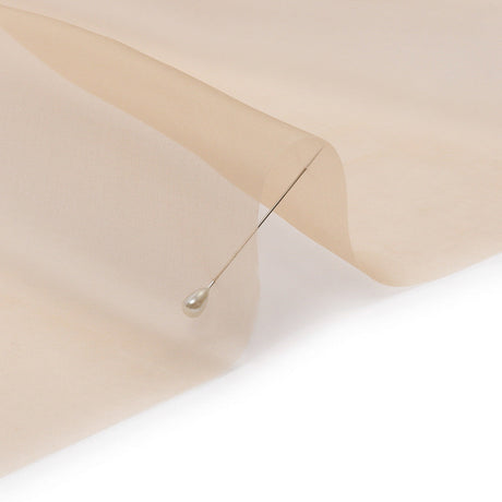 Silk Organza 44" - Toasted - Premium Collection