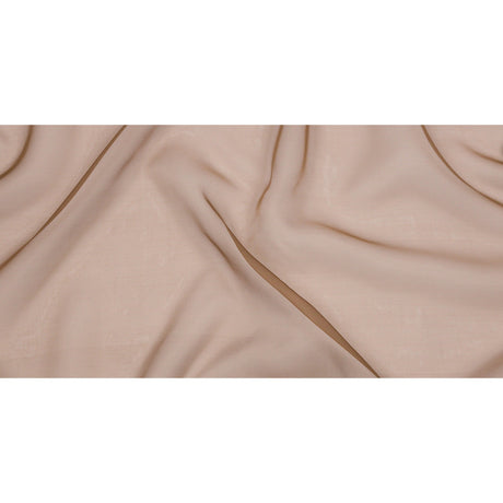 Silk Organza 44" - Light Brown - Premium Collection
