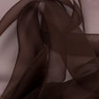 Silk Organza 44" - Dark Brown - Premium Collection